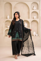 Zara embroidered lawn suit by Noorsaba, photo 2 of 7