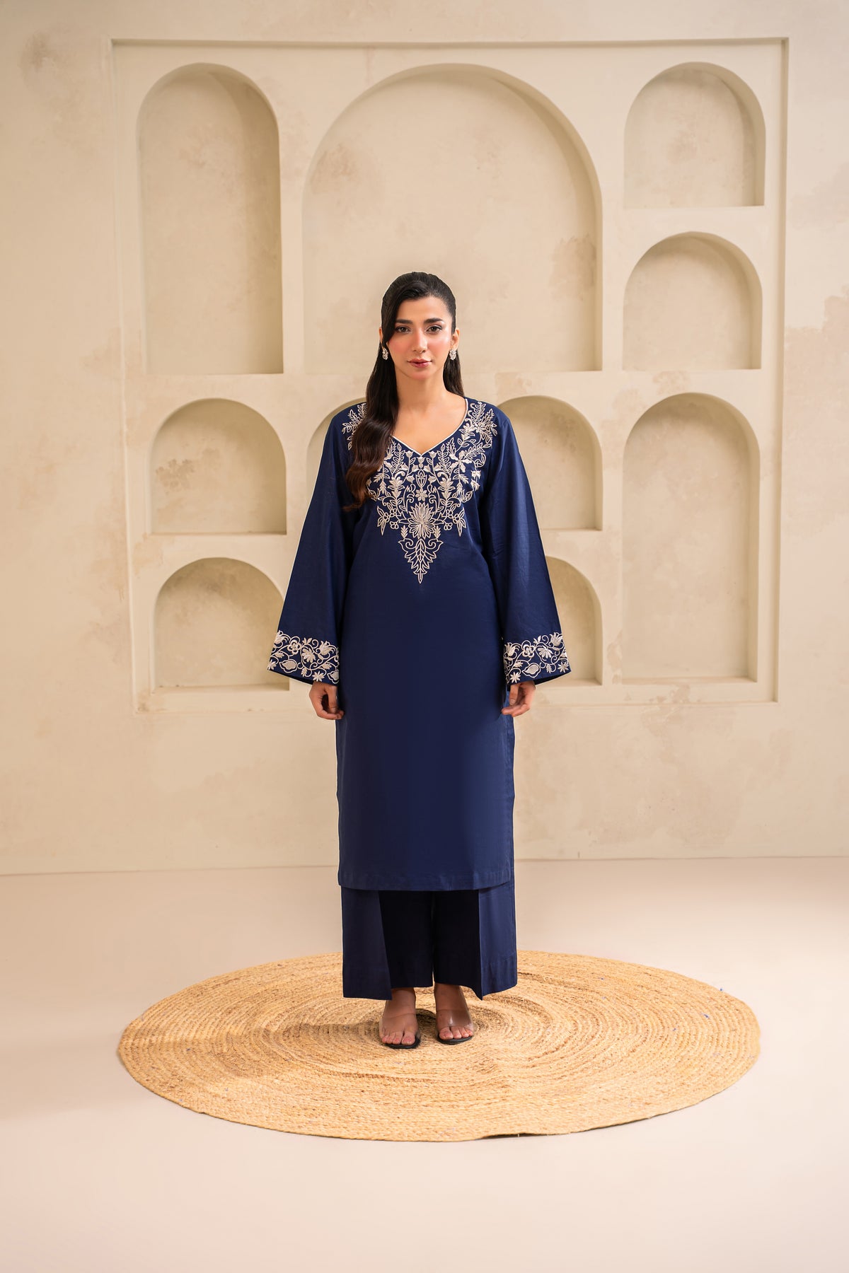 Luna embroidered lawn suit by Noorsaba, photo 1 of 9