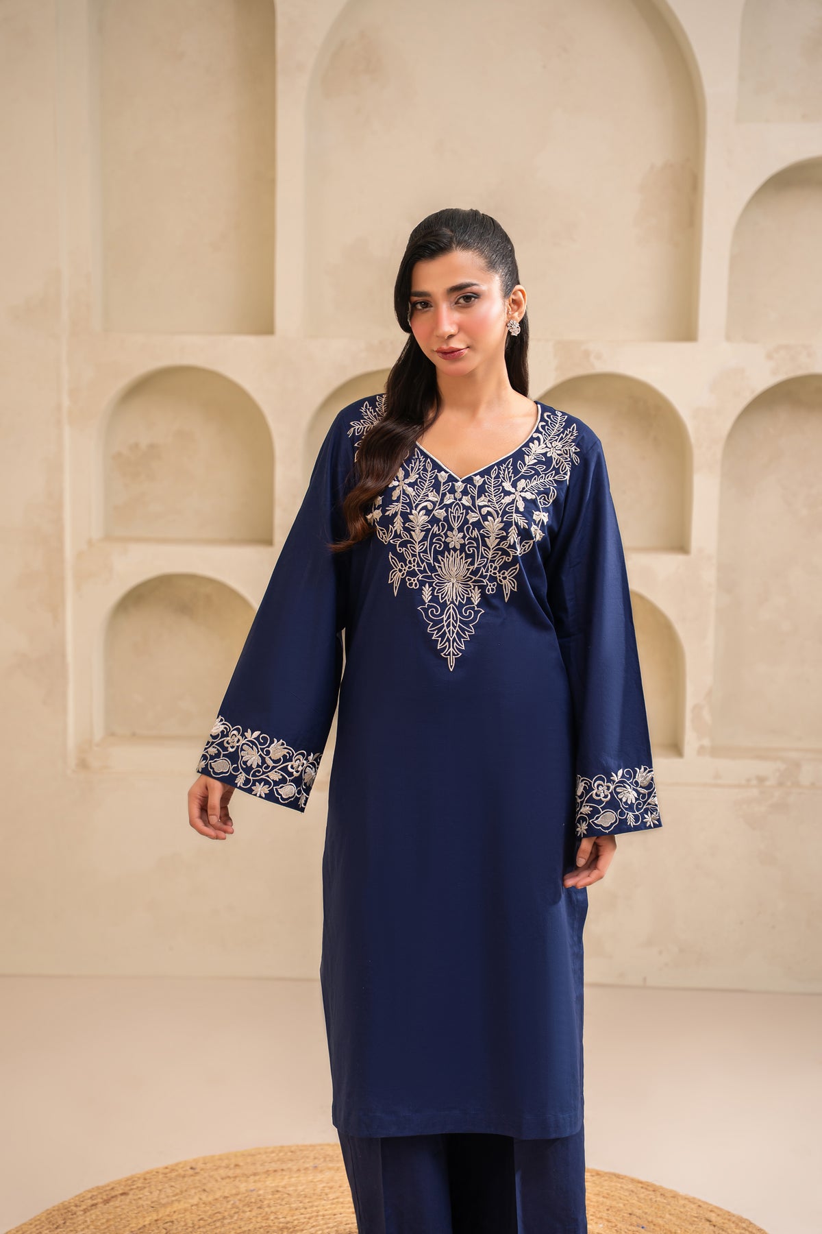 Luna embroidered lawn suit by Noorsaba, photo 4 of 9
