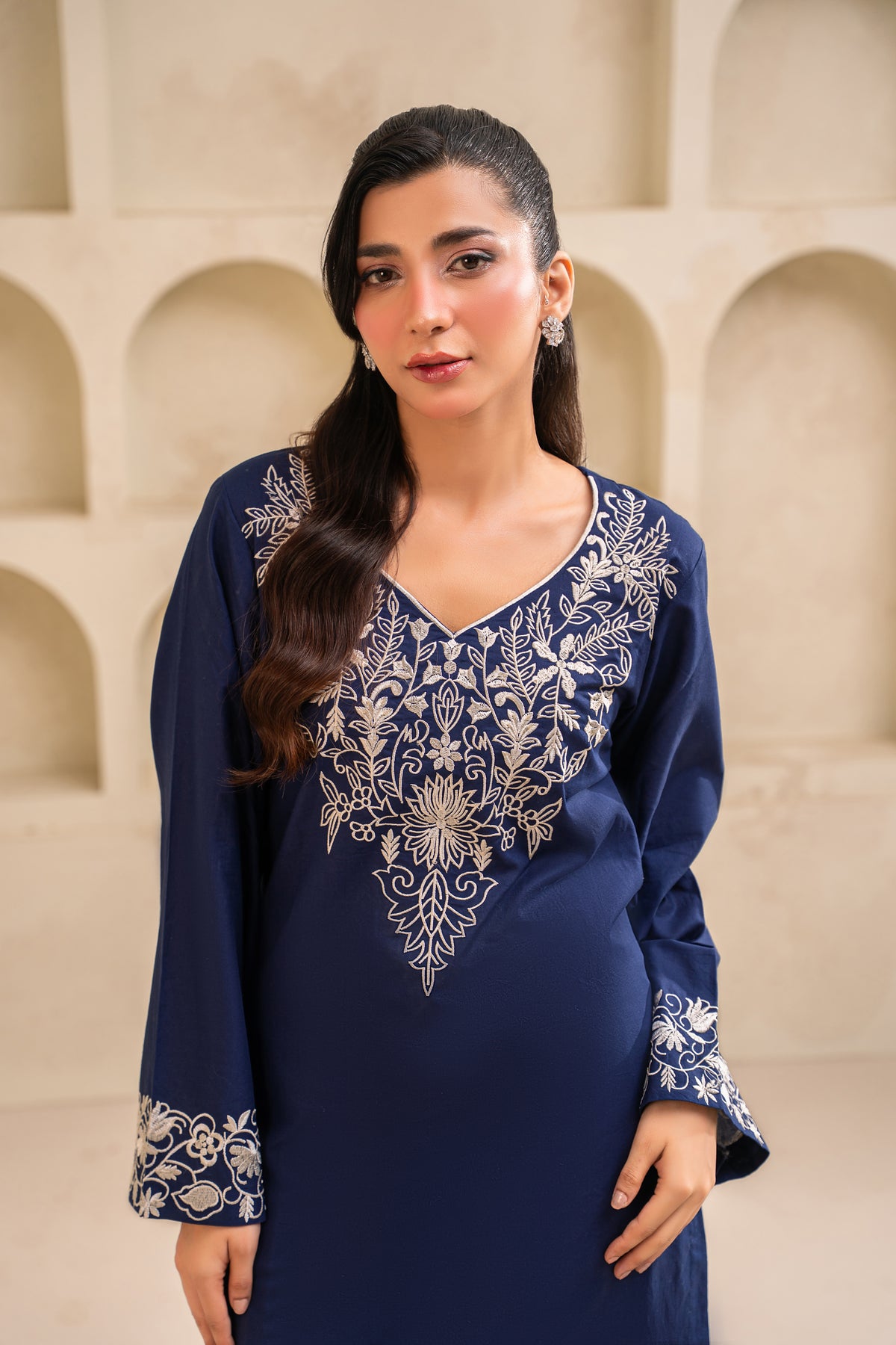 Luna embroidered lawn suit by Noorsaba, photo 6 of 9