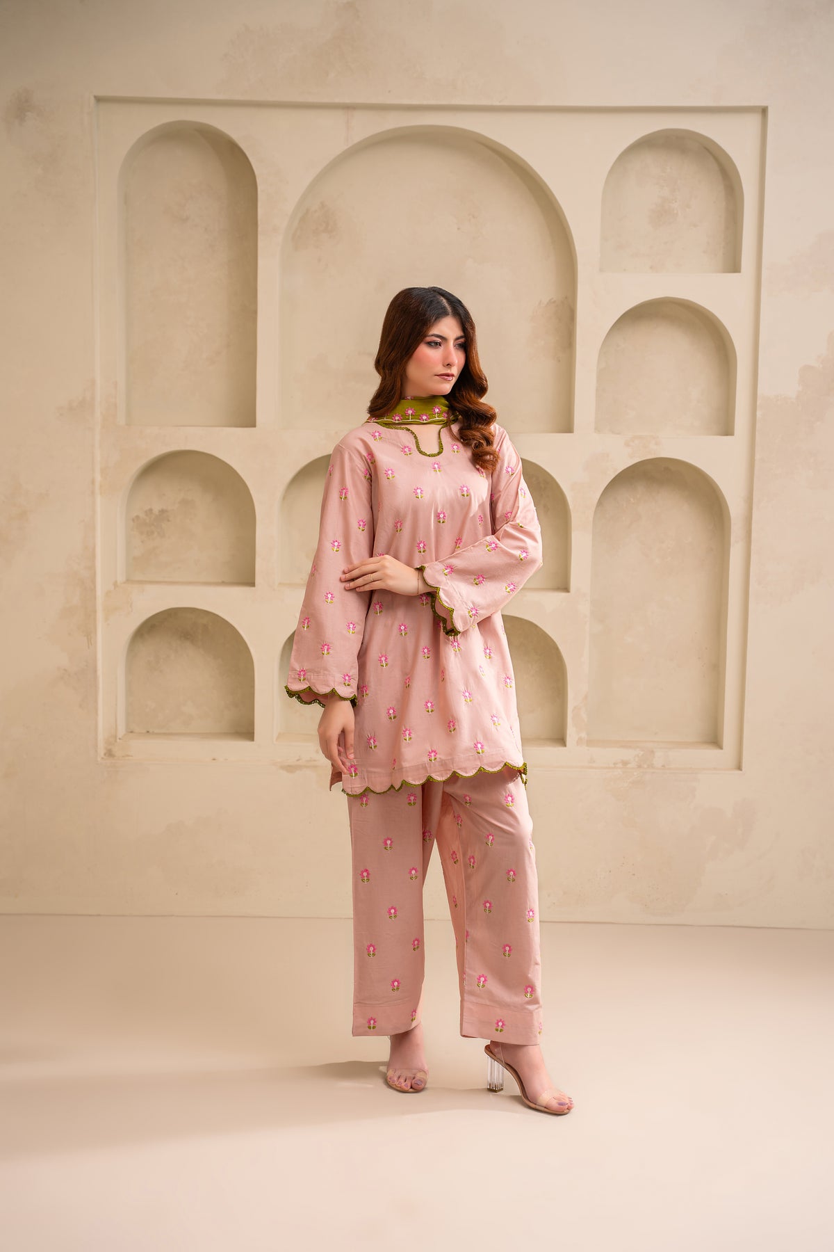 Liyana embroidered lawn suit by Noorsaba, photo 4 of 8