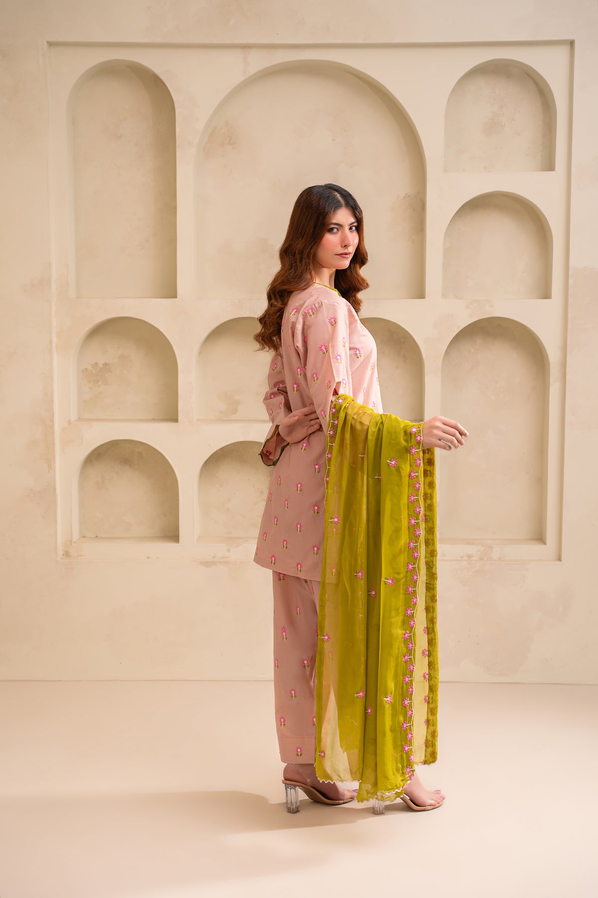 Liyana embroidered lawn suit by Noorsaba, photo 5 of 8