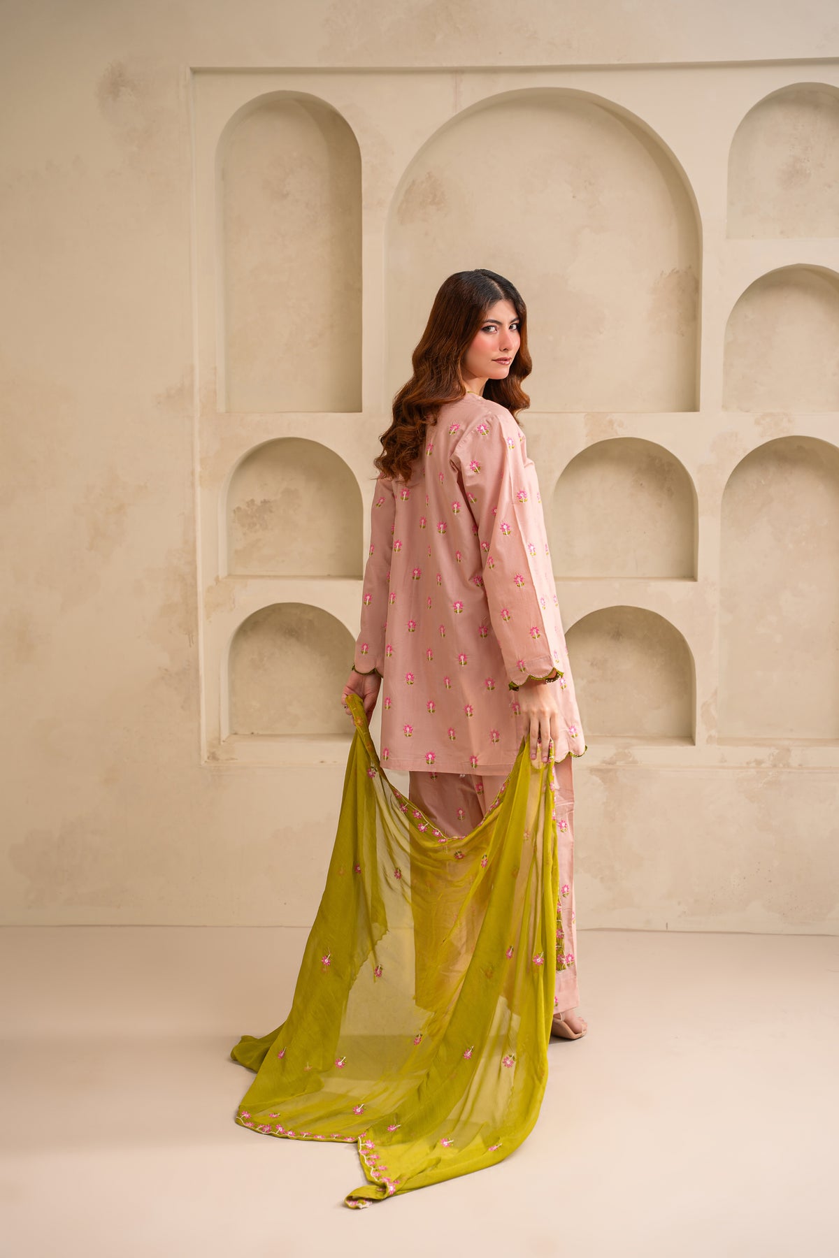Liyana embroidered lawn suit by Noorsaba, photo 6 of 8
