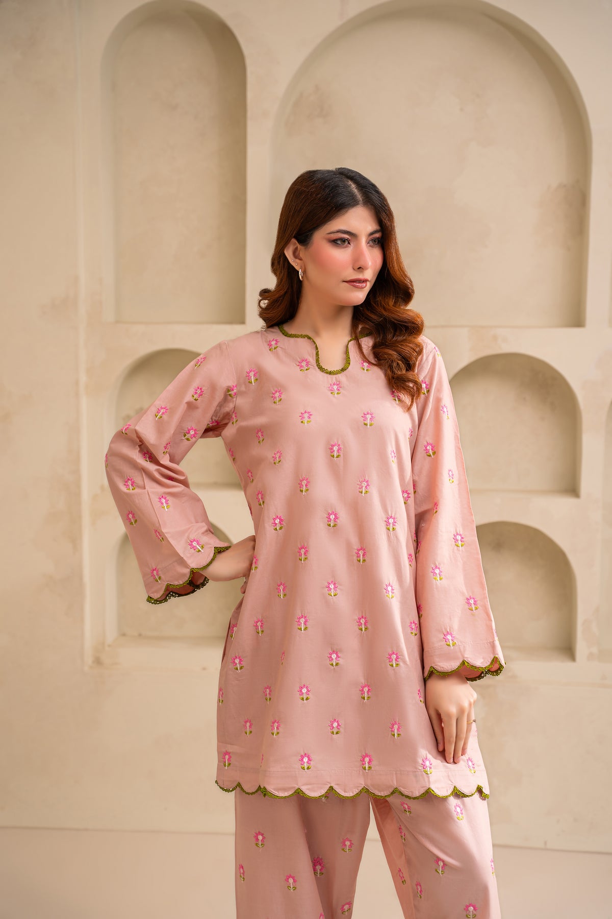 Liyana embroidered lawn suit by Noorsaba, photo 7 of 8