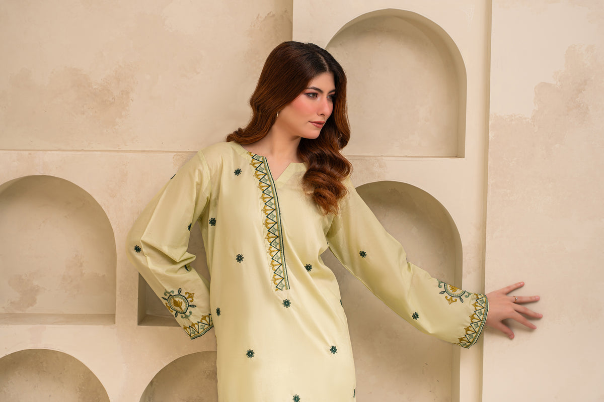 Nova embroidered lawn suit by Noorsaba, photo 7 of 8