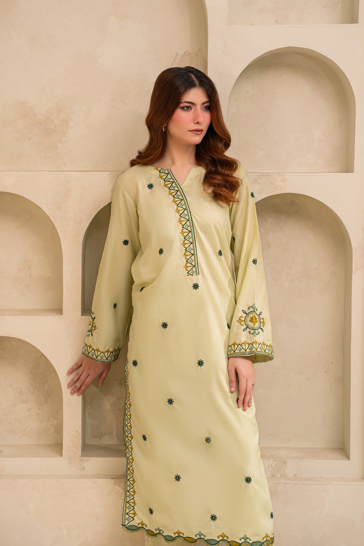 Nova embroidered lawn suit by Noorsaba, photo 8 of 8