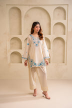Rhea embroidered lawn suit by Noorsaba, photo 2 of 7