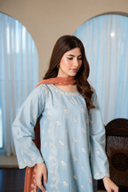 Meher embroidered lawn suit by Noorsaba, photo 7 of 7
