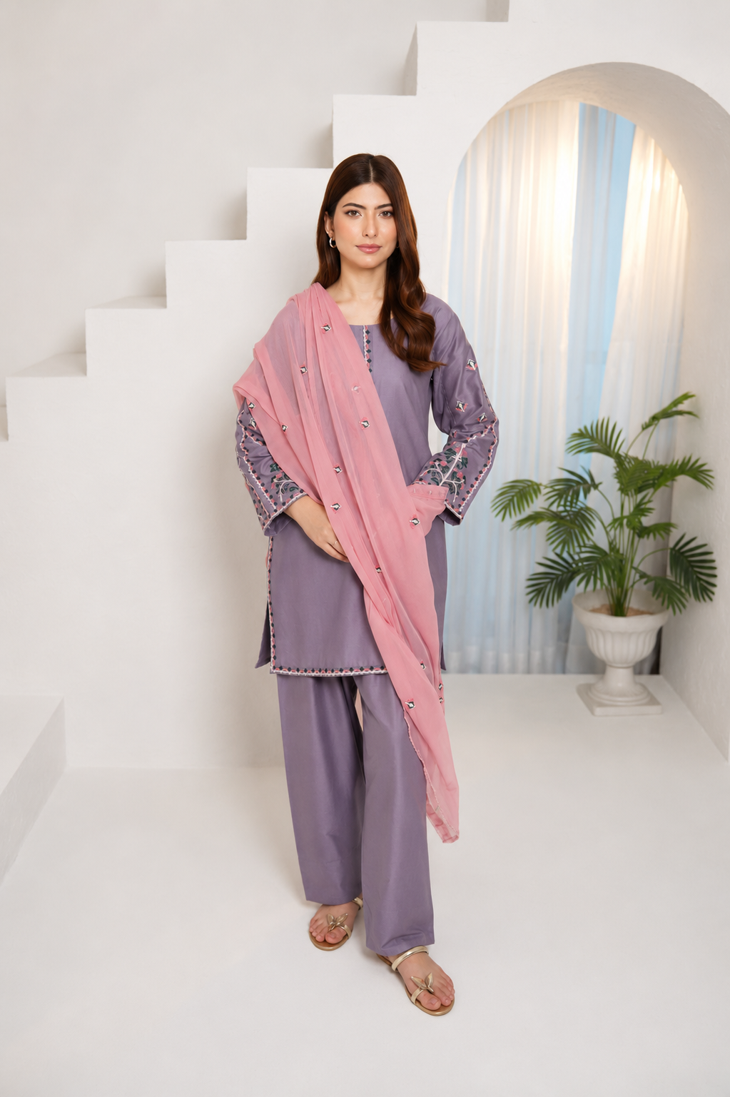 Raaya embroidered lawn suit by Noorsaba, photo 1 of 7